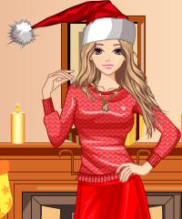 Christmas Cozy Time Dress Up Game - Play Online